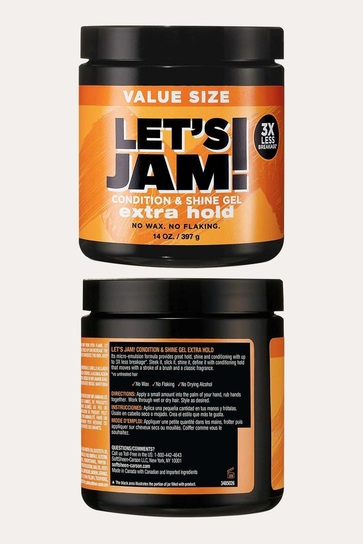 LET'S JAM Shining Gel Extra Hold (14oz)