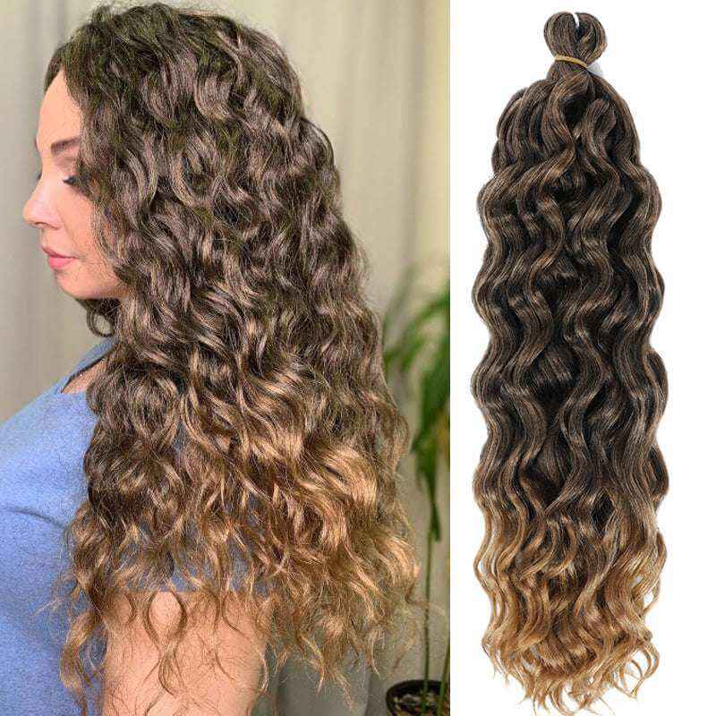 24 inch Hawaii Water Wave Ocean Wave Braiding Hair Extensions - 90g