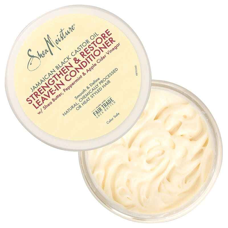 SheaMoisture, Jamaican Black Castor Oil, Strengthen & Restore Leave-In Conditioner, 11.5 fl oz