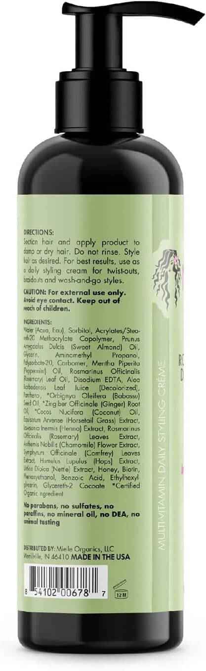 MIELLE Rosemary Mint Multivitamin Daily Styling Creme (8oz)