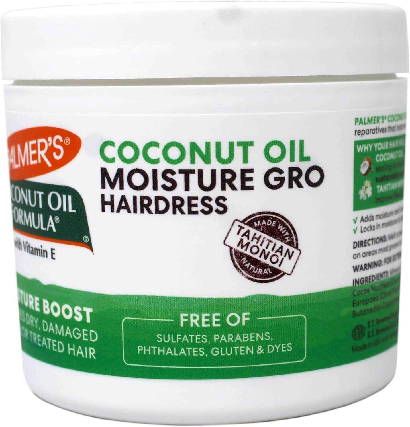 PALMER'S Coconut Oil Moisture Gro Hairdress (5.25oz)