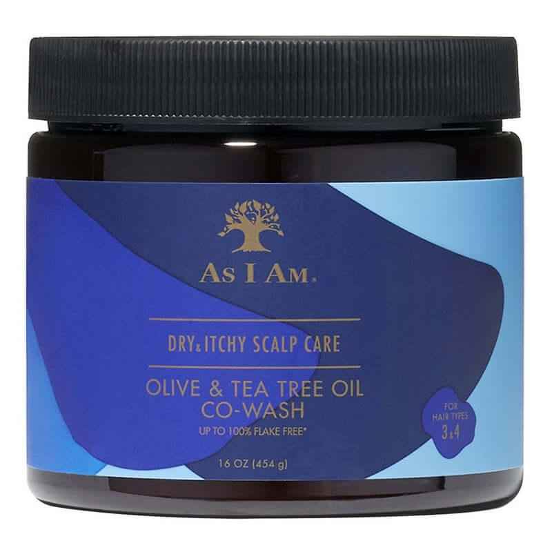 As I am Dry & Itchy Scalp Care tea tree oil co-wash, 16 Oz.