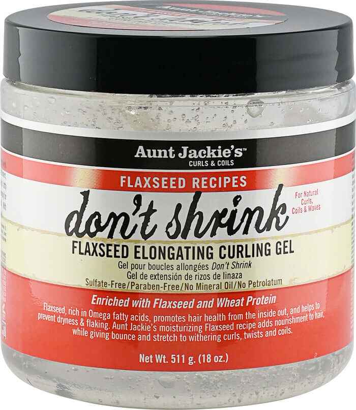 AUNT JACKIE'S Don't Shrink Flaxseed Elongating Curling Gel (15oz)