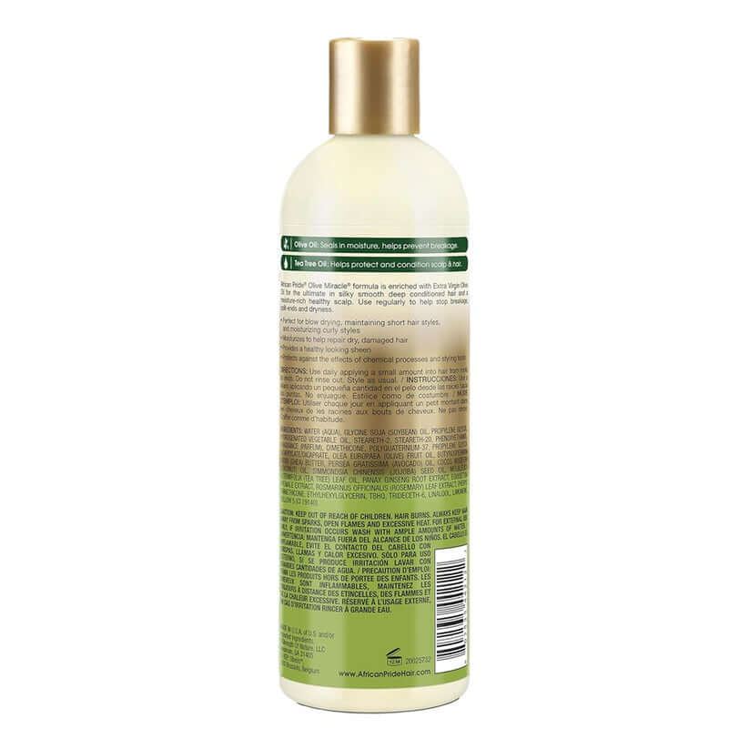 AFRICAN PRIDE Olive Miracle Oil Moisturizer Lotion (12oz) - Celegant