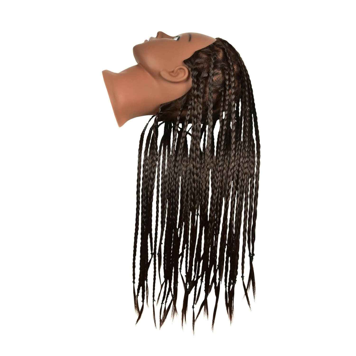 Afro Mannequin Head Practice Training Head for braiding practice