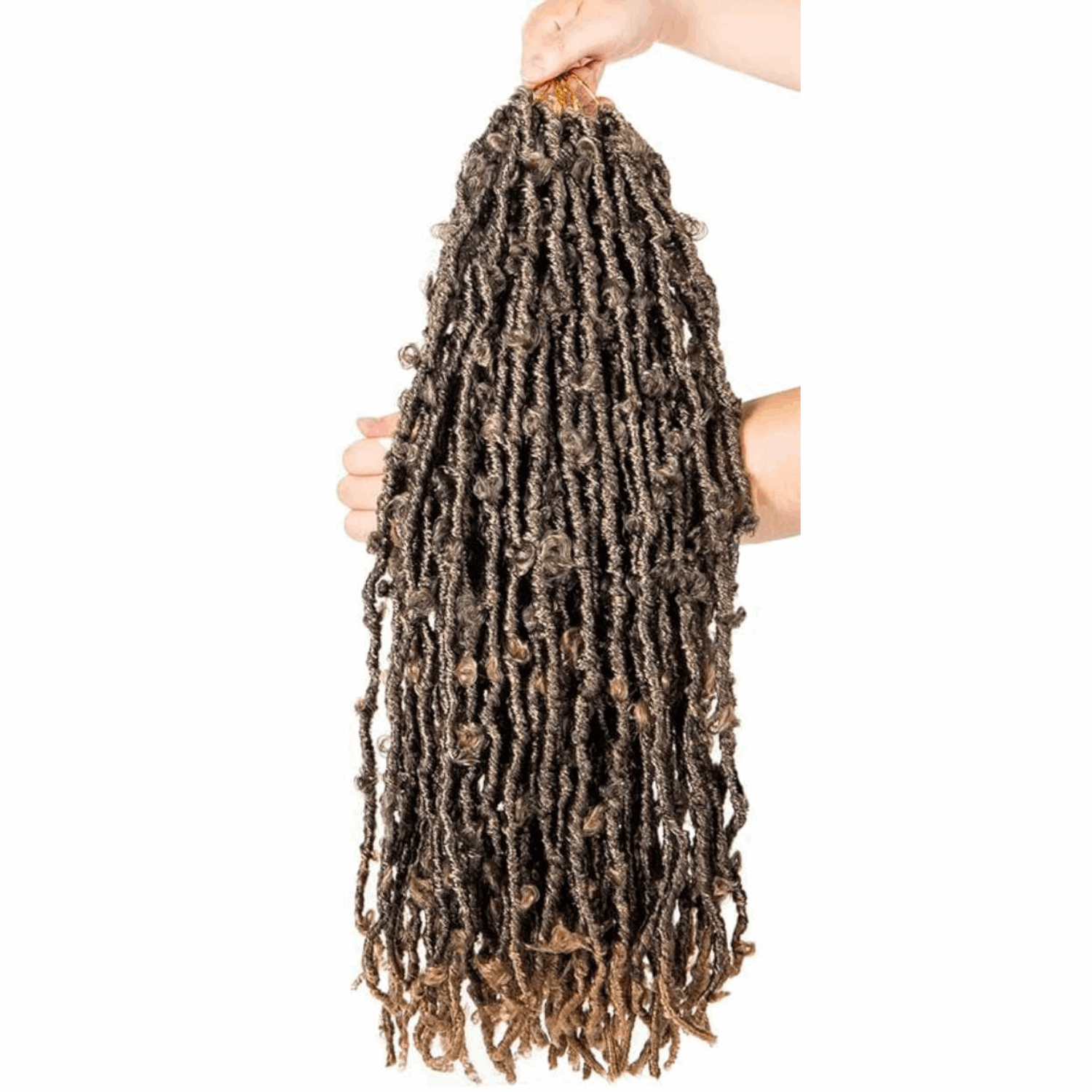 Distressed Butterfly Locs Crochet Synthetic Hair - Celegant Beauty
