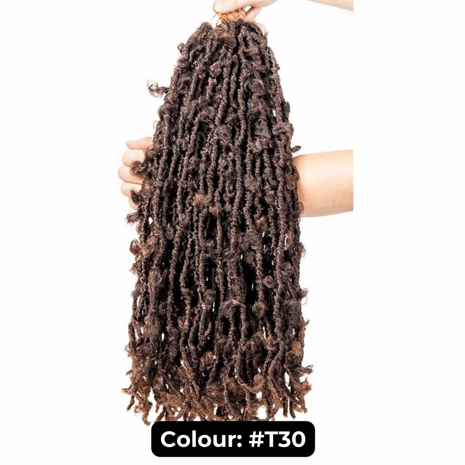 Distressed Butterfly Locs Crochet Synthetic Hair - Celegant Beauty