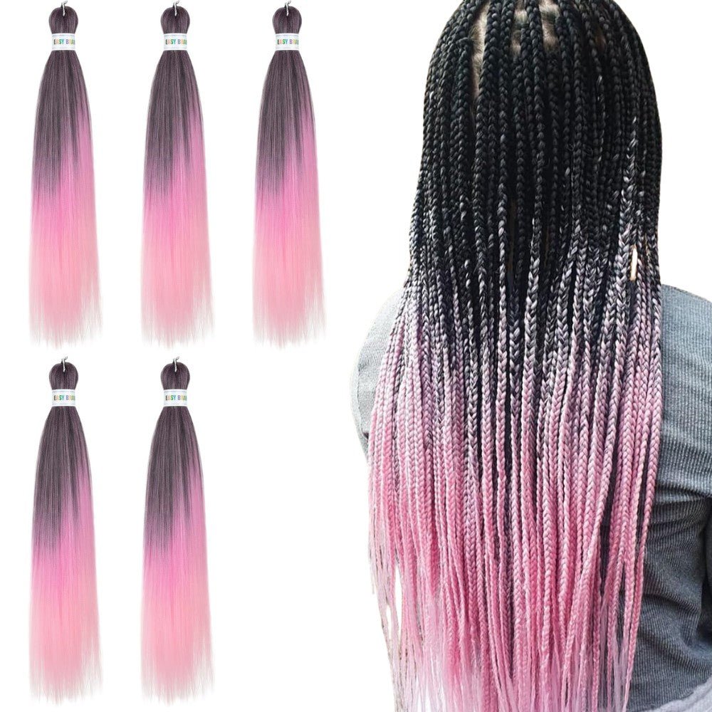 26 Inches Long Easy Braid Synthetic Hair Extensions 3.2 oz (90g)