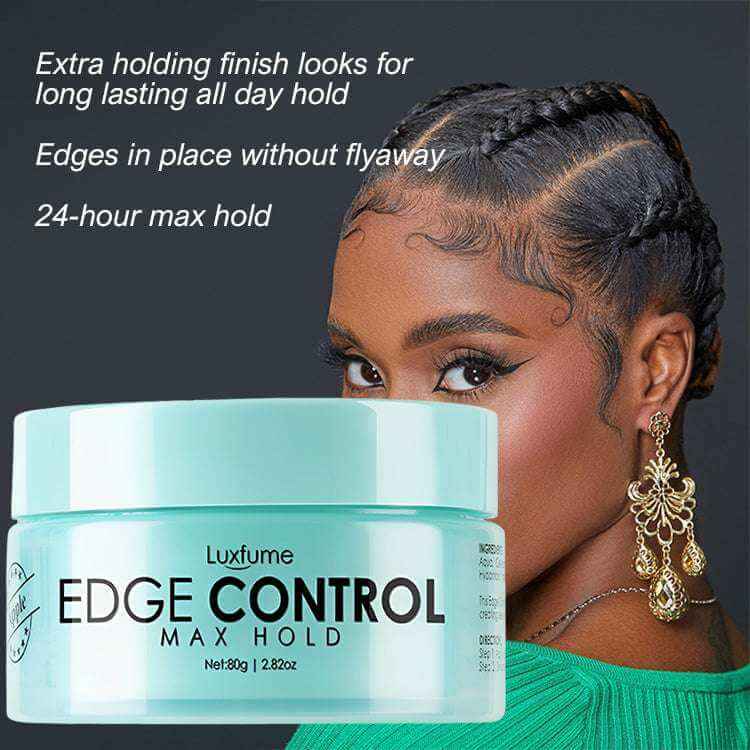 Luxfume Apple Clear Edge Control Gel - MAX HOLD - 2.82oz/80g