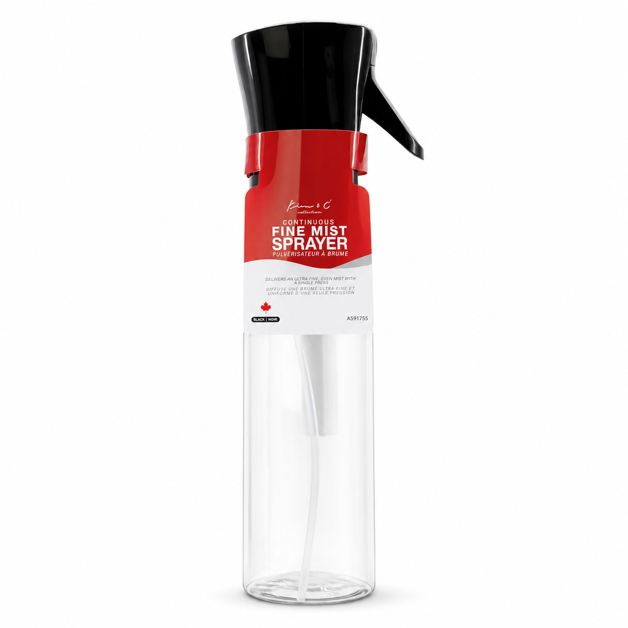 Kim & C Continuous Fine Mist Spray Bottle 300ml