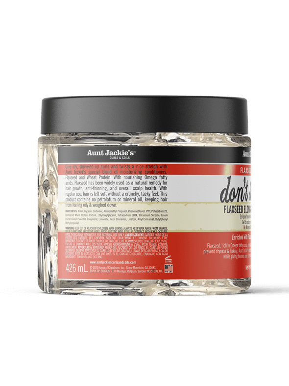 AUNT JACKIE'S Don't Shrink Flaxseed Elongating Curling Gel (15oz)
