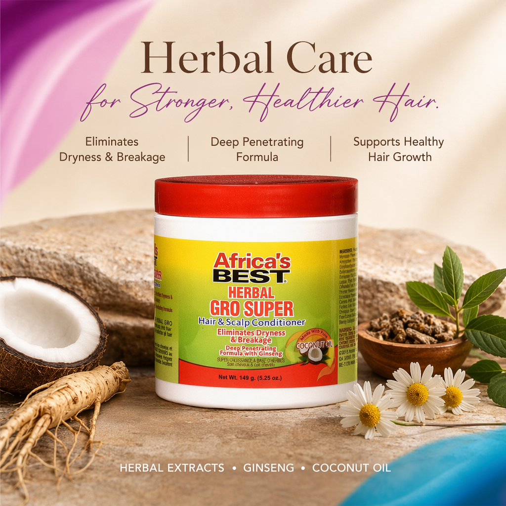 AFRICA'S BEST Herbal Gro Super (5.25oz) - benefit