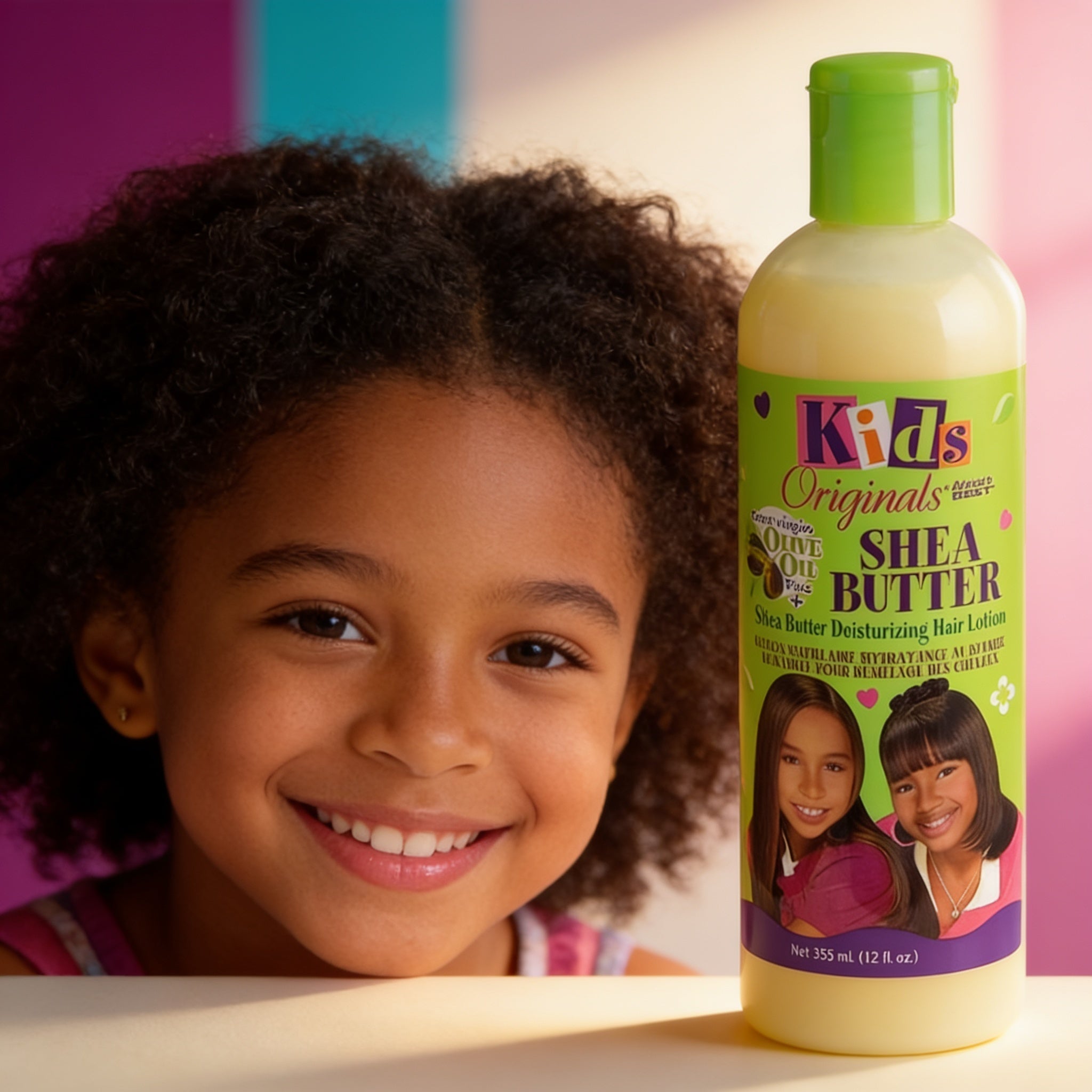 AFRICA'S BEST Kids Organics Shea Butter Detangling Lotion - result