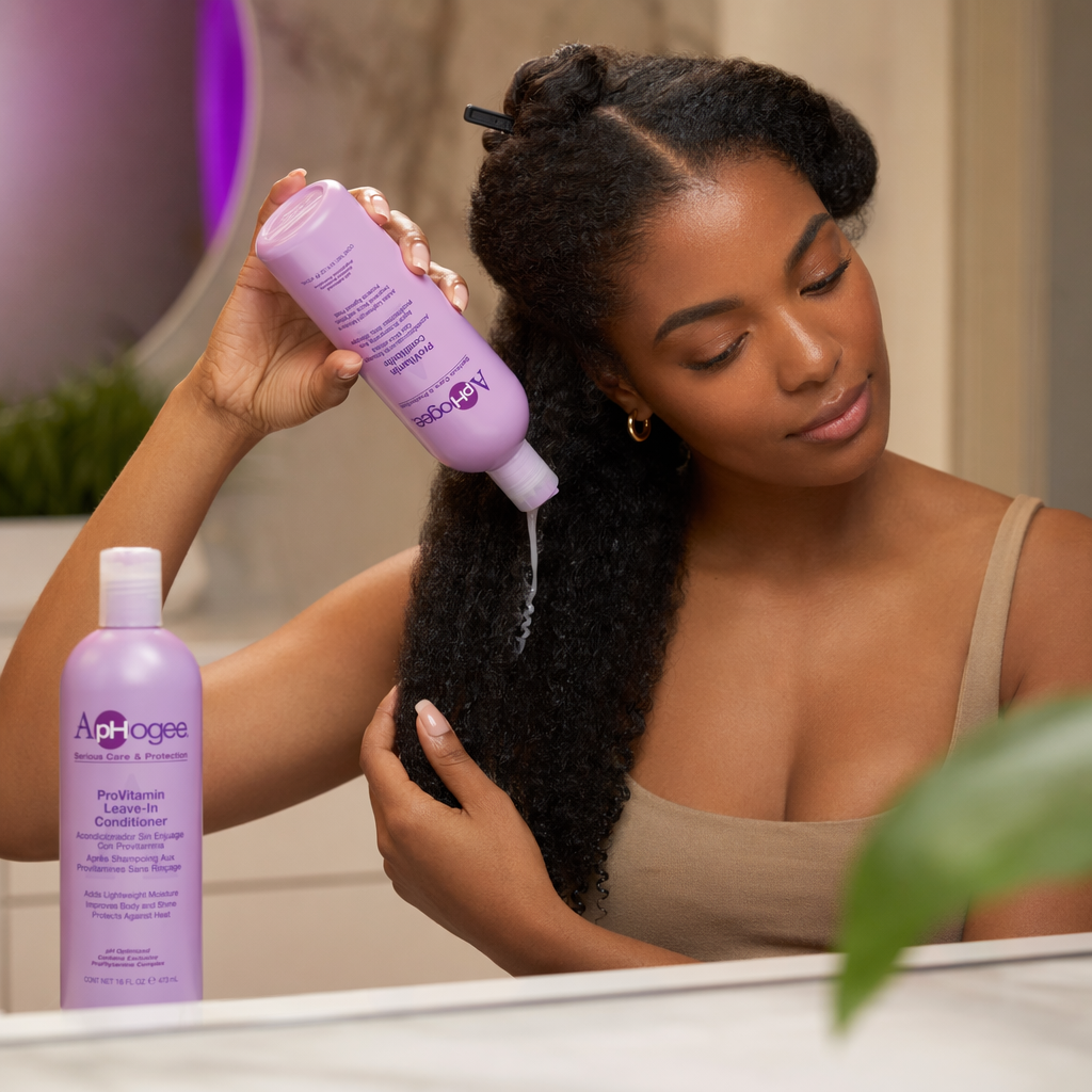 APHOGEE ProVitamin Leave-in Conditioner (16oz) - usage