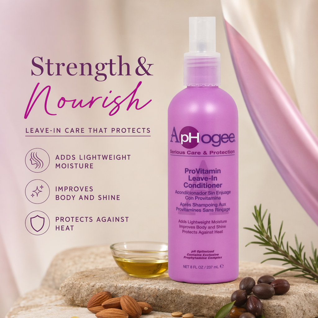 APHOGEE ProVitamin Leave-In Conditioner (8oz) - benefit