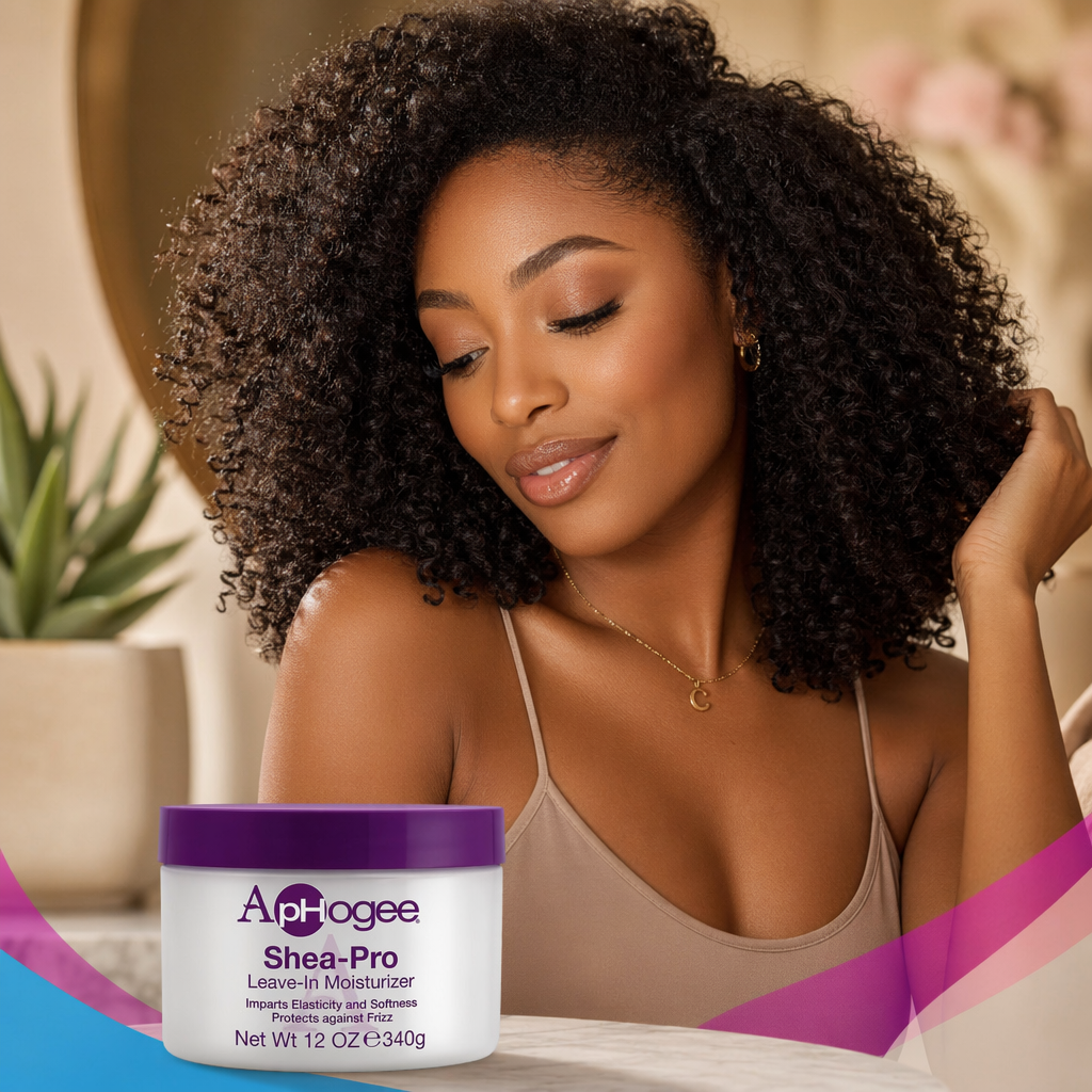 APHOGEE Shea-Pro Leave In Moisturizer (12oz) - result