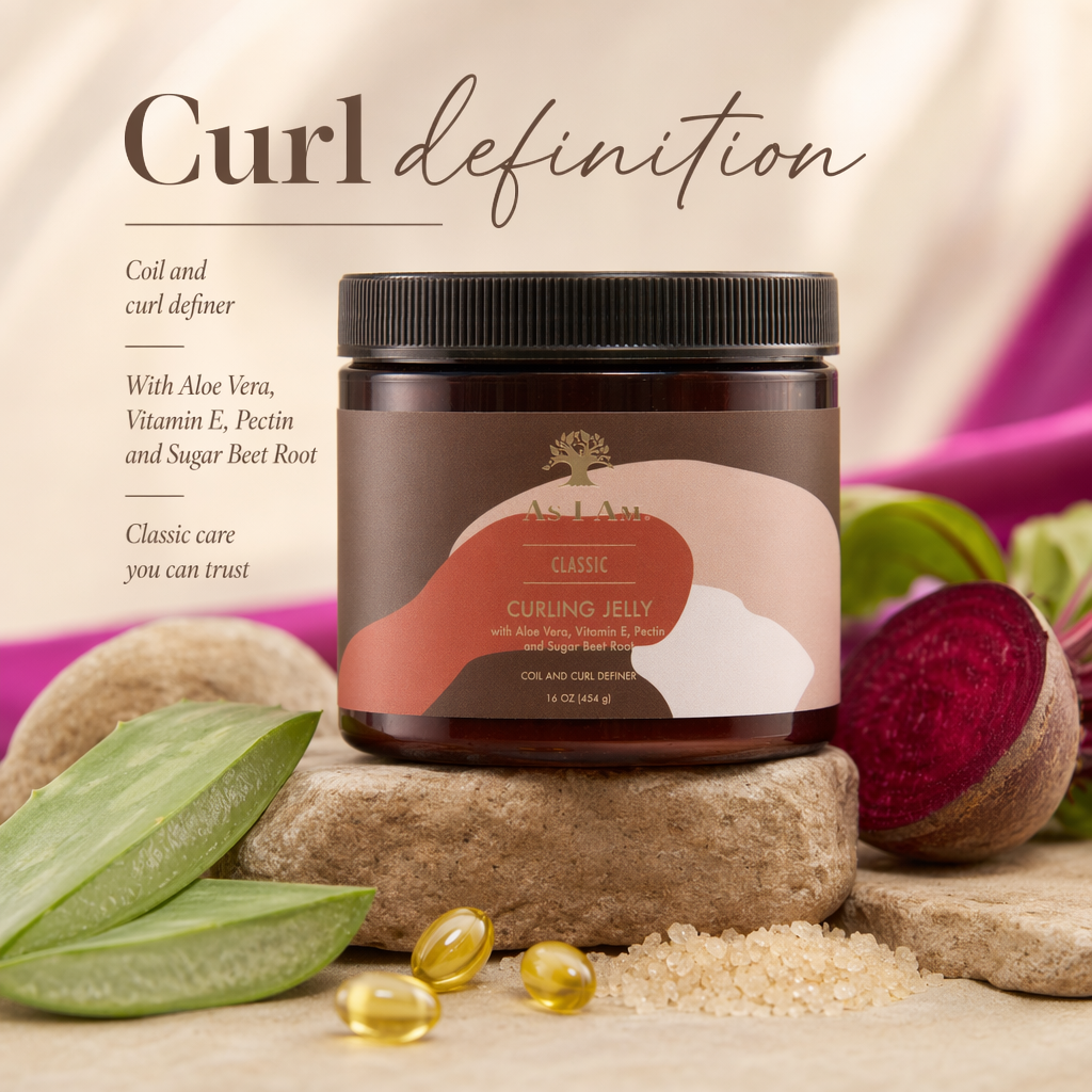 AS I AM Curling Jelly (16oz) - benefit