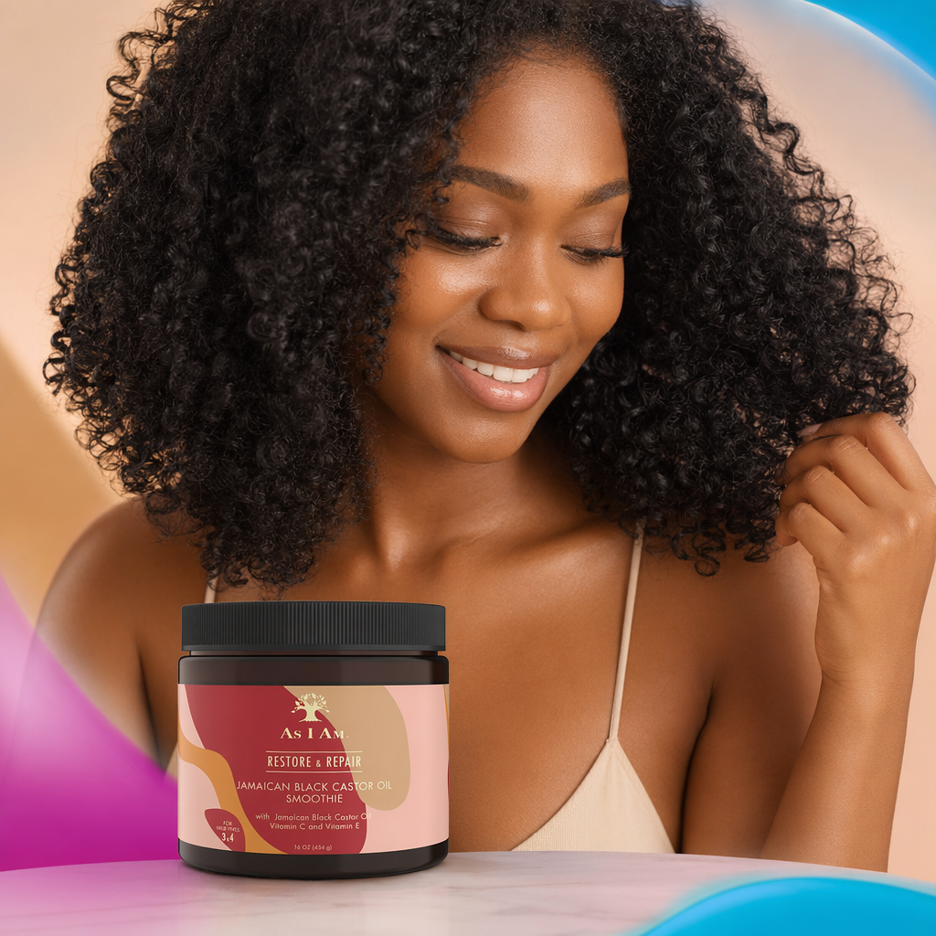 AS I AM Jamaican Black Castor Oil Smoothie (16oz) - result