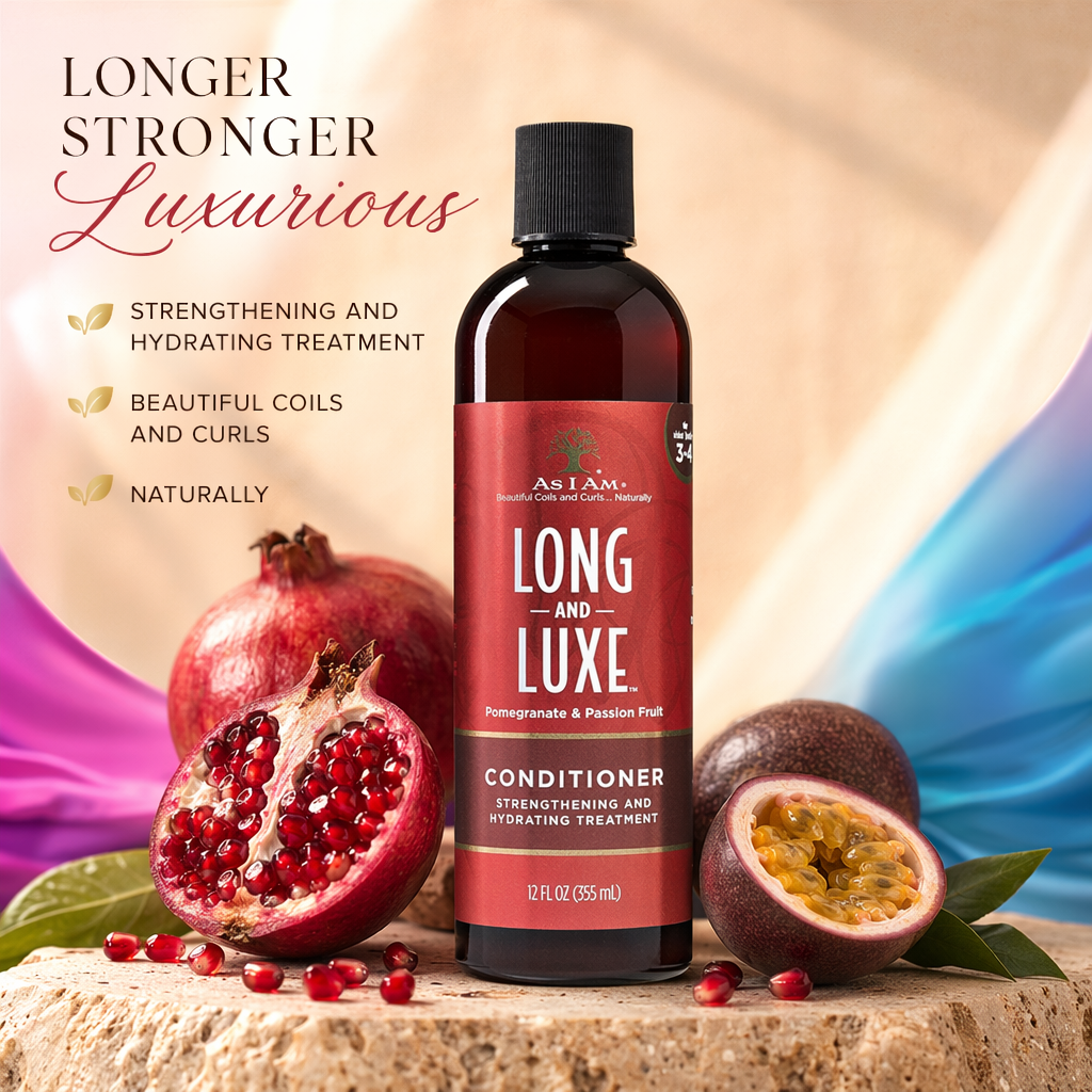 AS I AM Long and Luxe Conditioner (12oz) - benefit