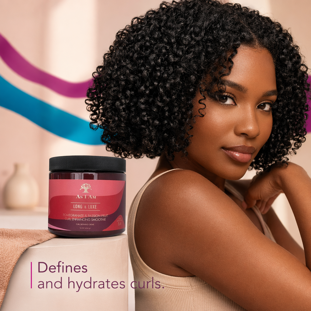 AS I AM Long and Luxe Curl Enhancing Smoothie (16oz) - result