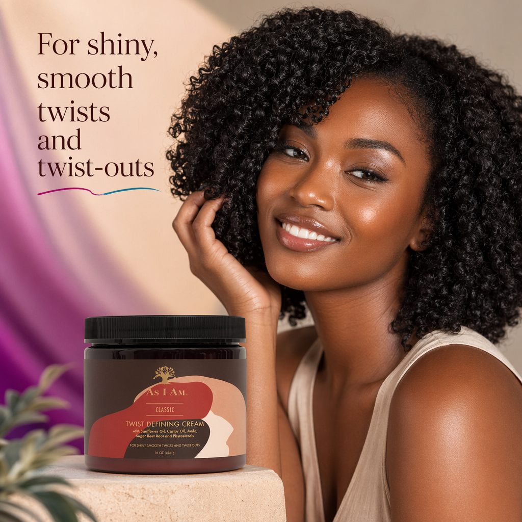 AS I AM Twist Defining Cream (16oz) - result