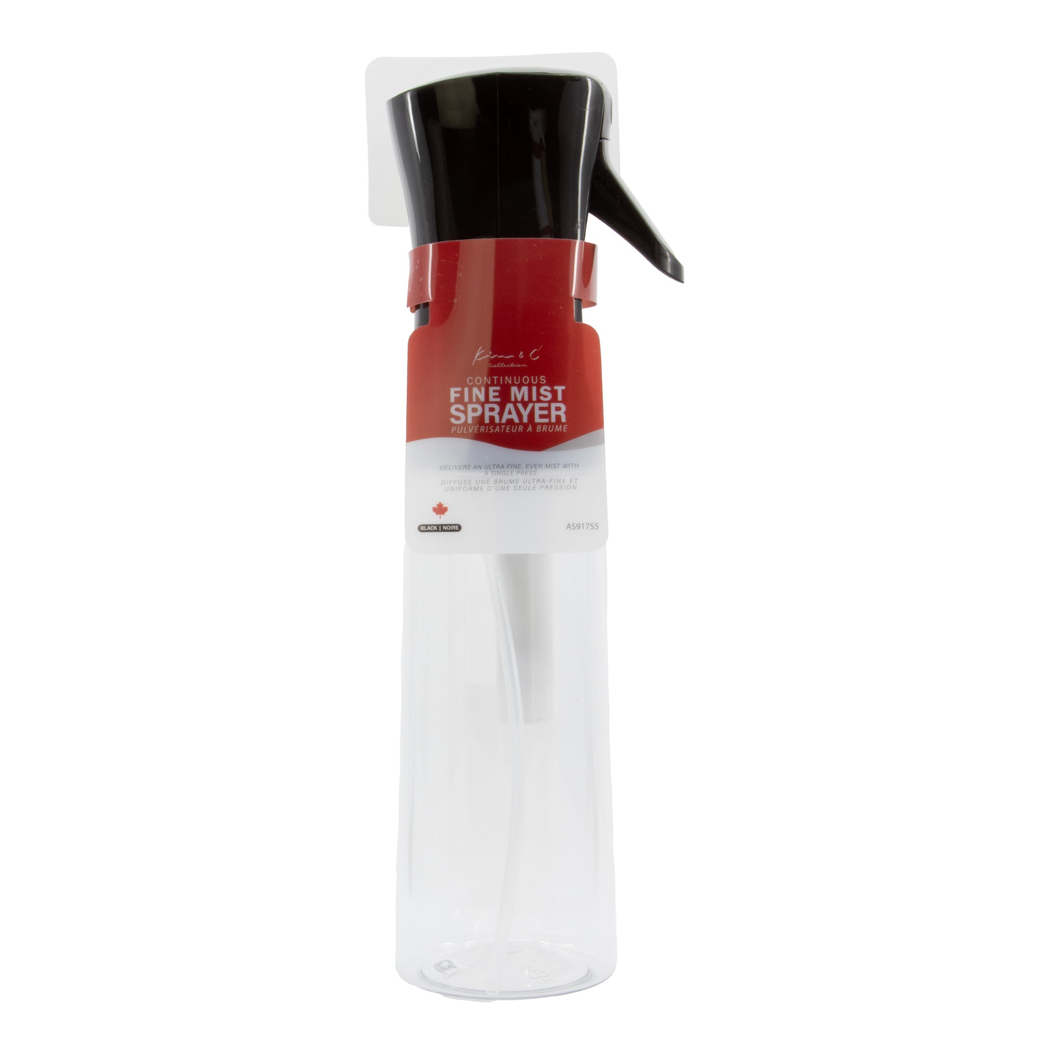 Kim & C Continuous Fine Mist Spray Bottle 300ml