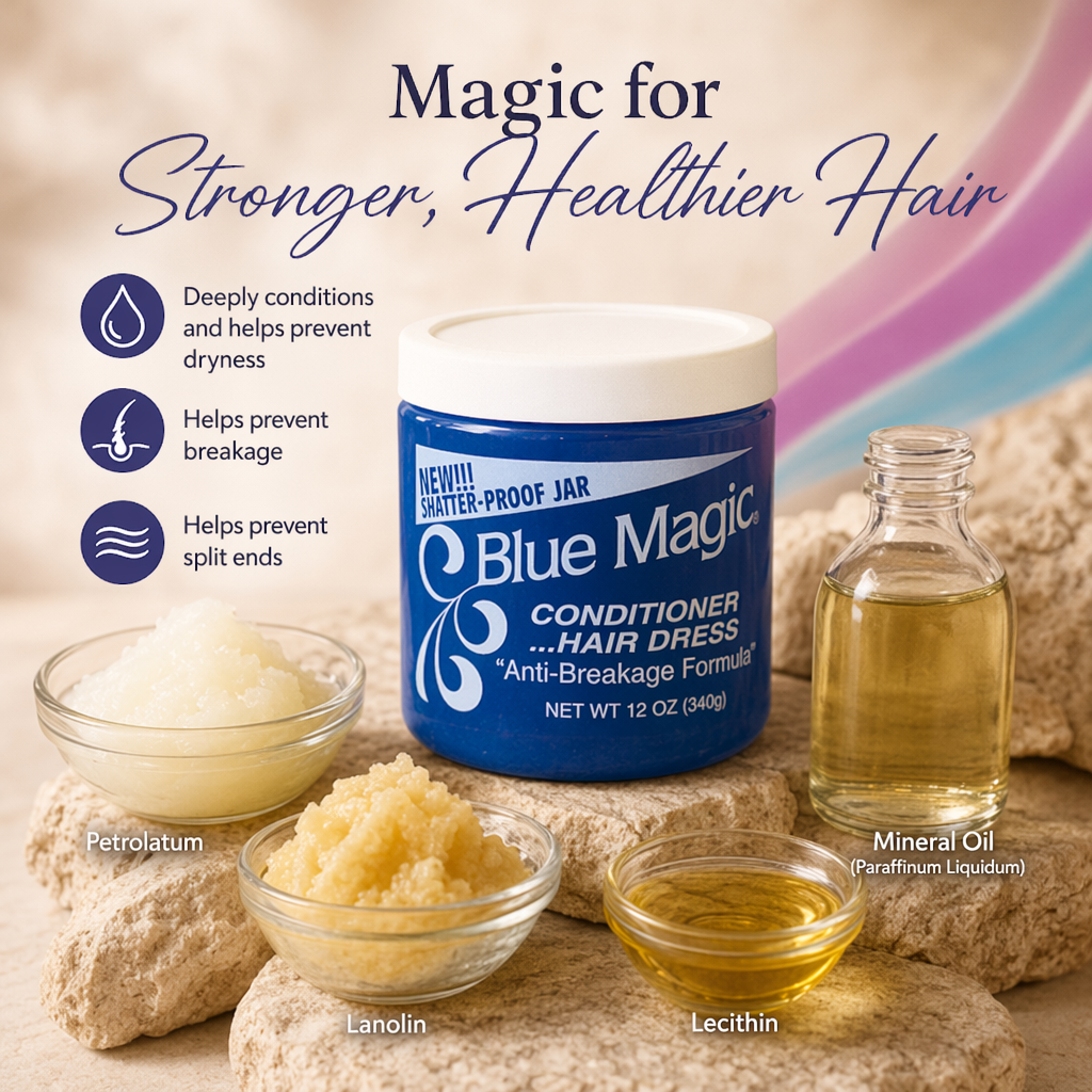BLUE MAGIC Conditioner Hair Dress [Blue] (12oz) - benefit