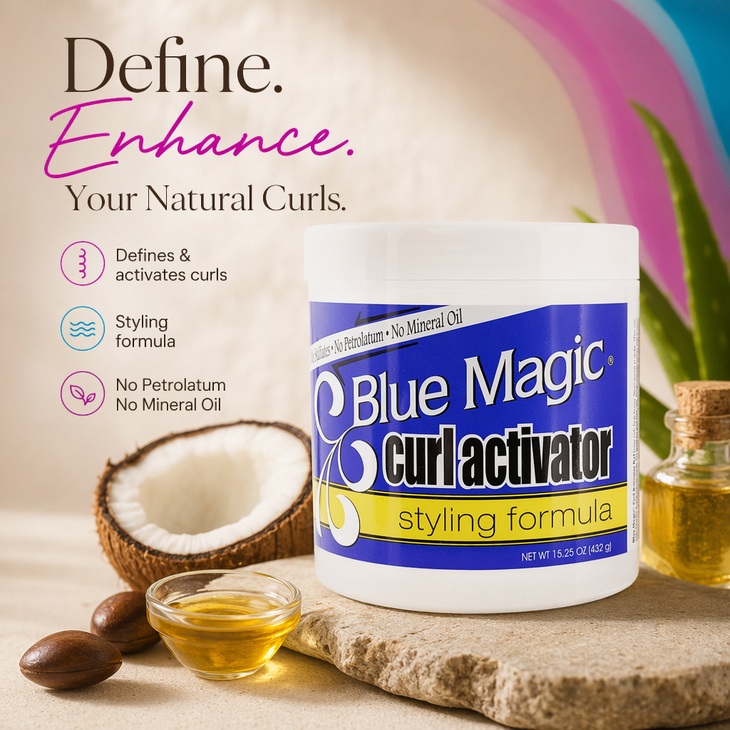 BLUE MAGIC Curl Activator Gel (15.25oz) - benefit