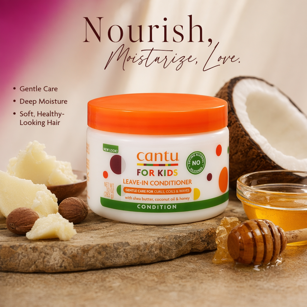 CANTU Kids Leave-In Conditioner (10oz) - benefit