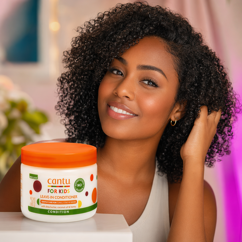CANTU Kids Leave-In Conditioner (10oz) - result