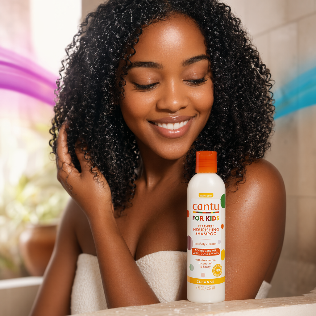 CANTU Kids Tear-Free Nourishing Shampoo (8oz) - result