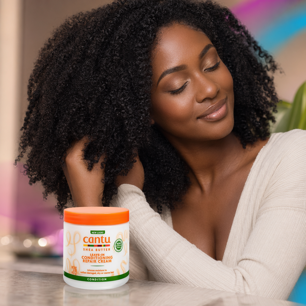 CANTU Shea Butter Leave In Conditioning Repair Cream (16oz) - result