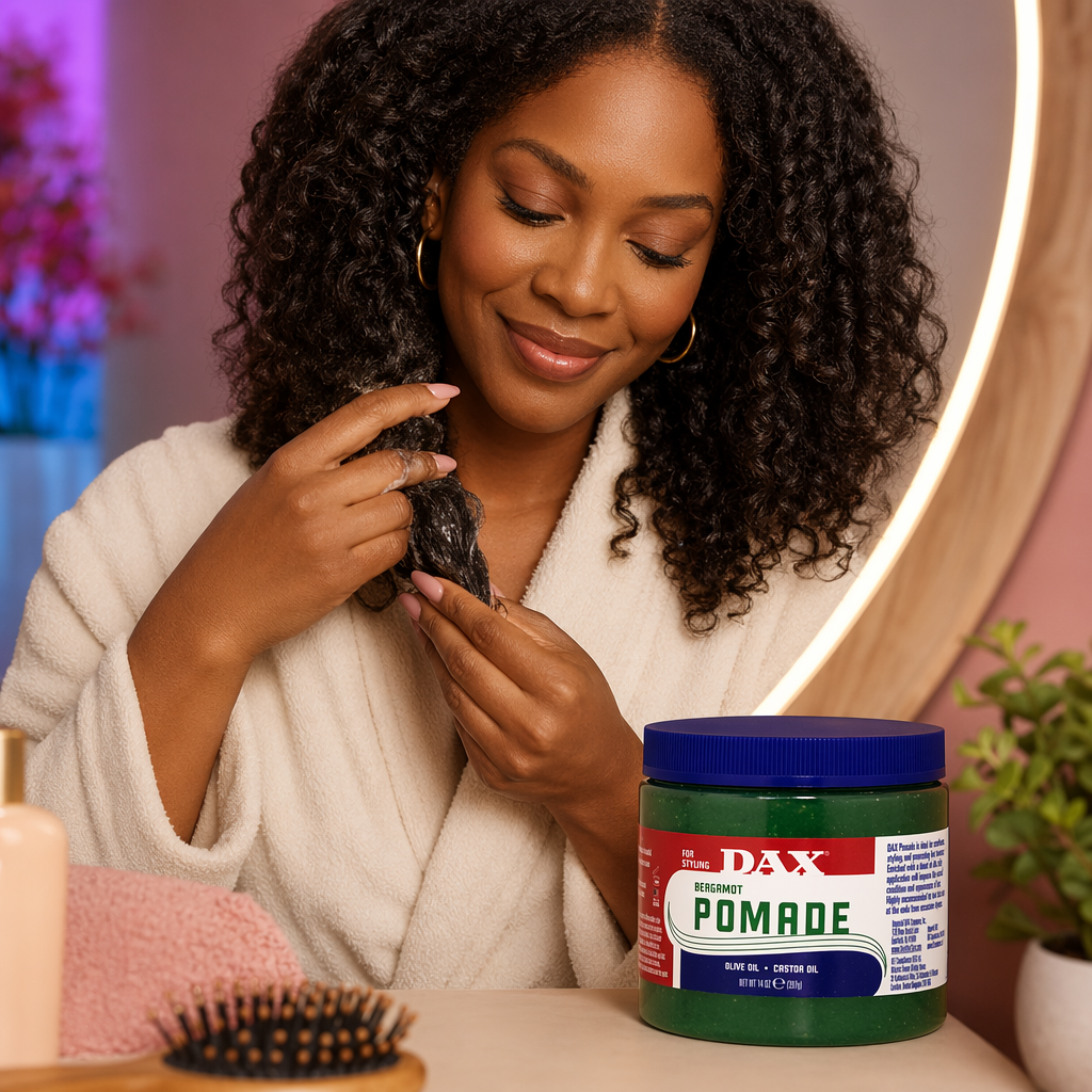 DAX Bergamot Pomade [Vegetable Oil] (14oz) - usage
