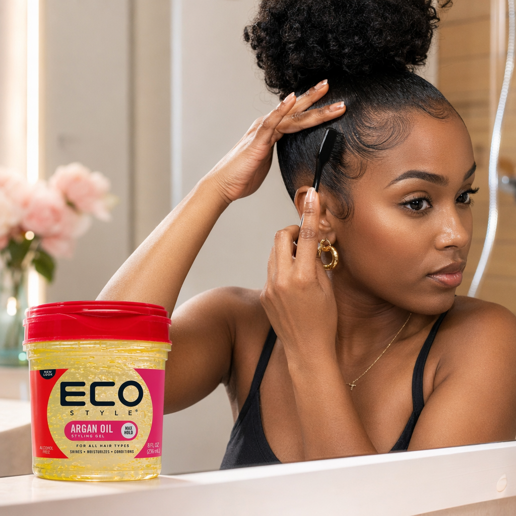 ECO Styling Gel [Argan Oil] - usage