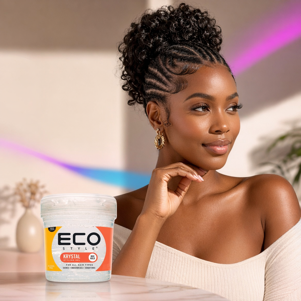ECO Styling Gel [Clear/Krystal] - result