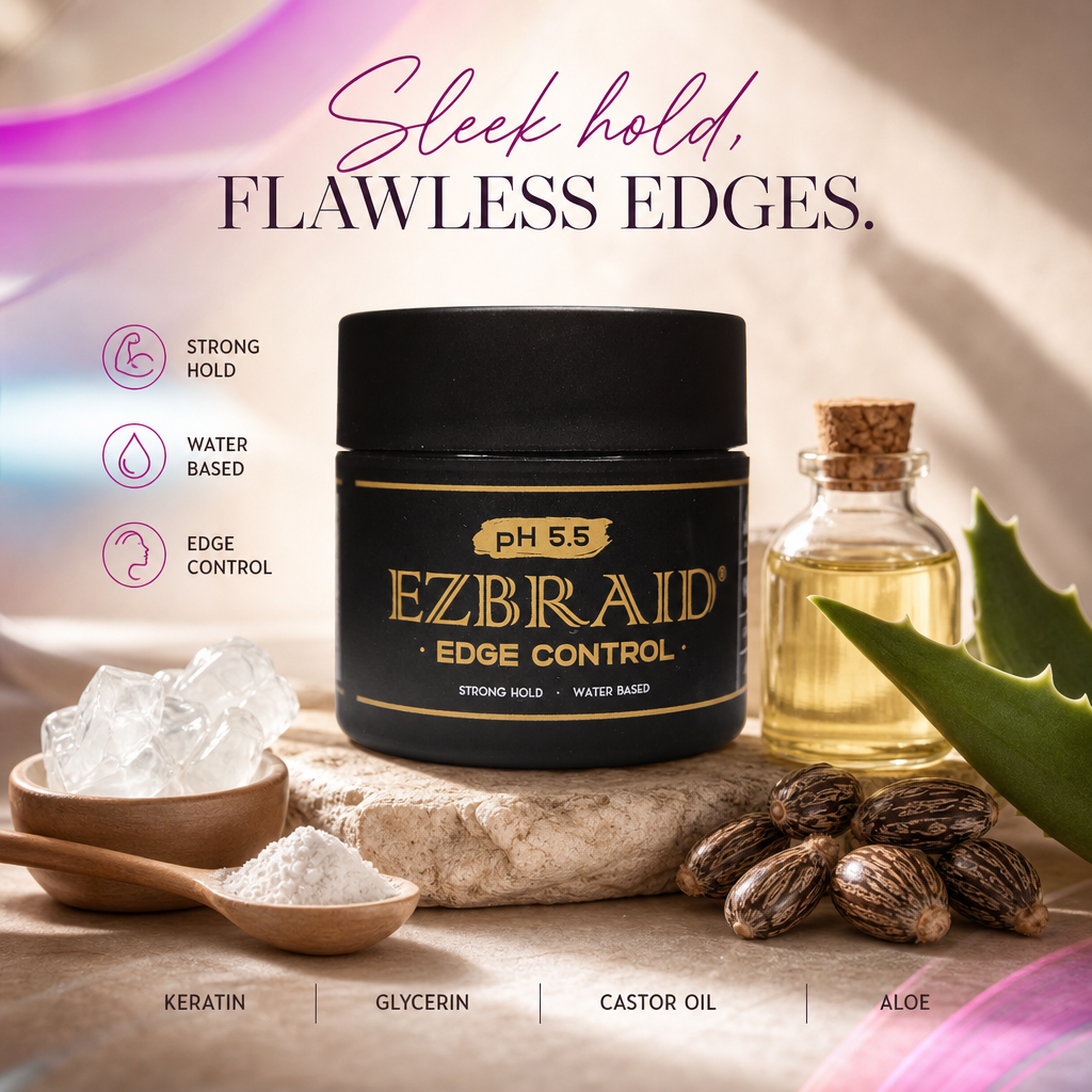 EZBRAID Edge Control (4oz) - benefit