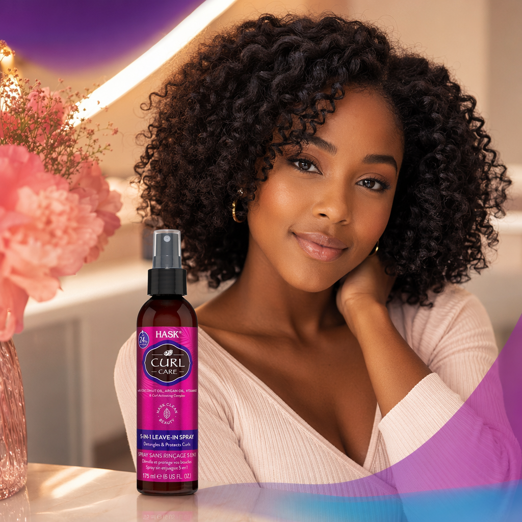 HASK Curl Care 5-In-1 Leave In Spray (6oz) - result