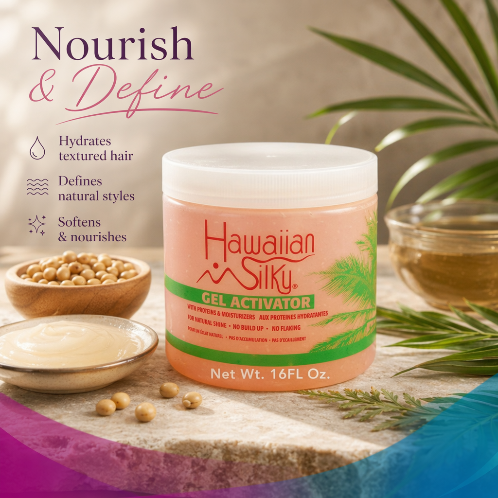 HAWAIIAN SILKY Gel Activator (16oz) - benefit
