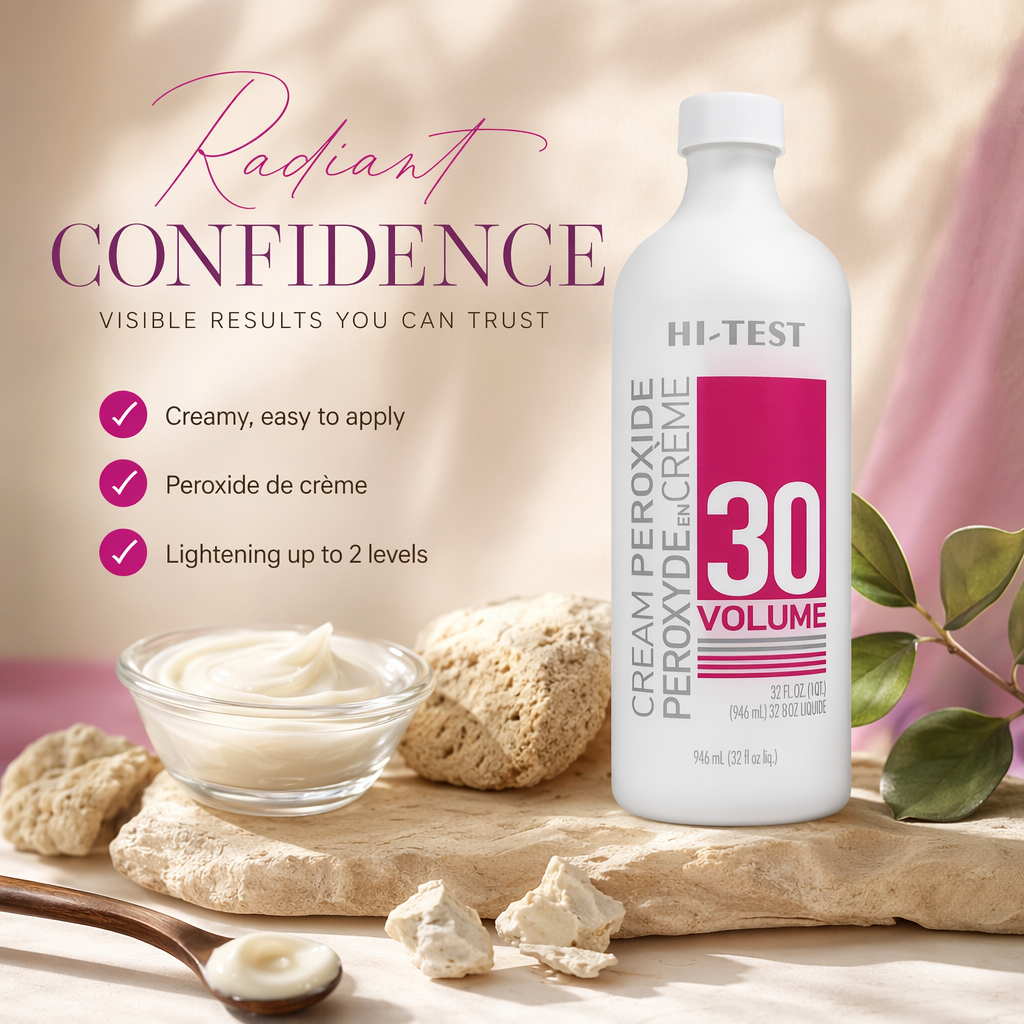 HI-TEST Cream Peroxide 30 Volume - benefit