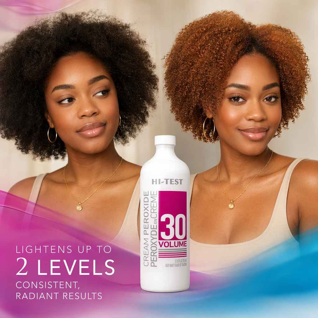 HI-TEST Cream Peroxide 30 Volume - result