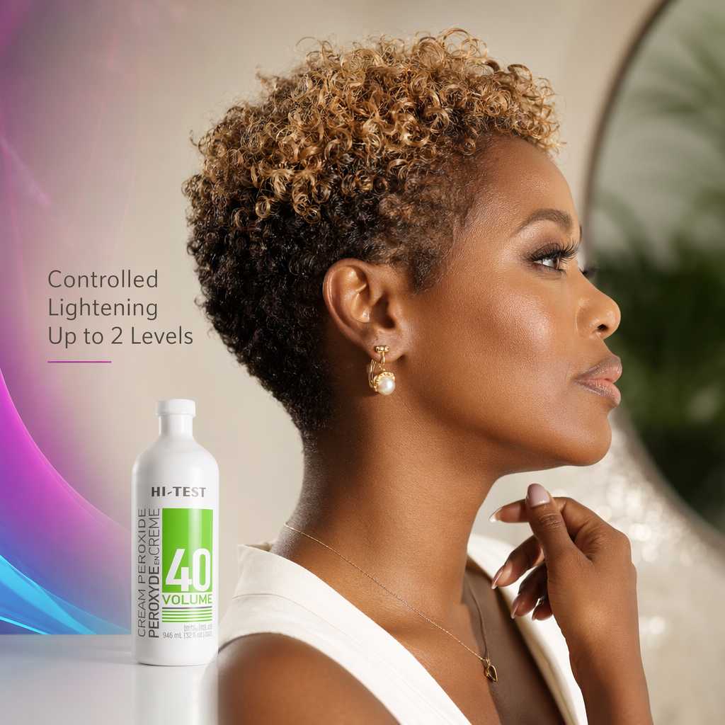 HI-TEST Cream Peroxide 40 Volume - result