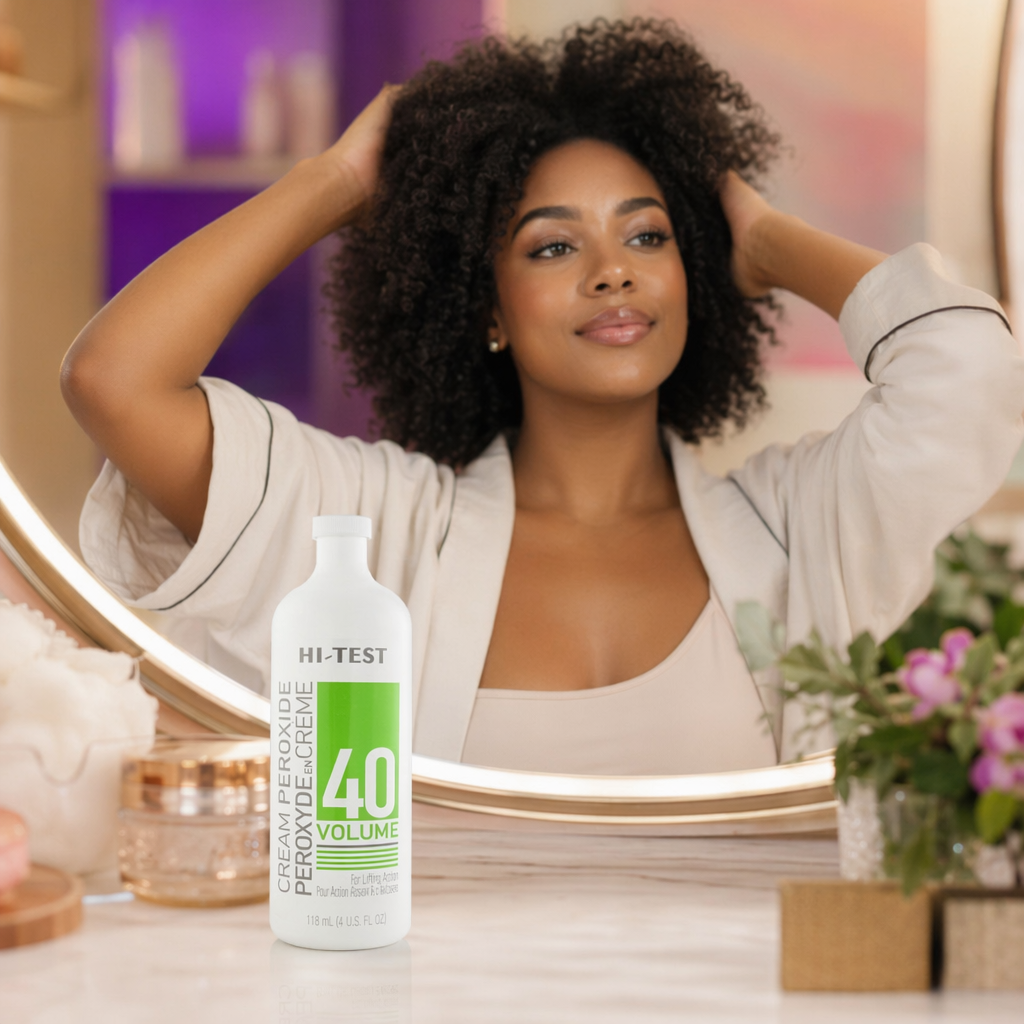HI-TEST Cream Peroxide 40 Volume - usage