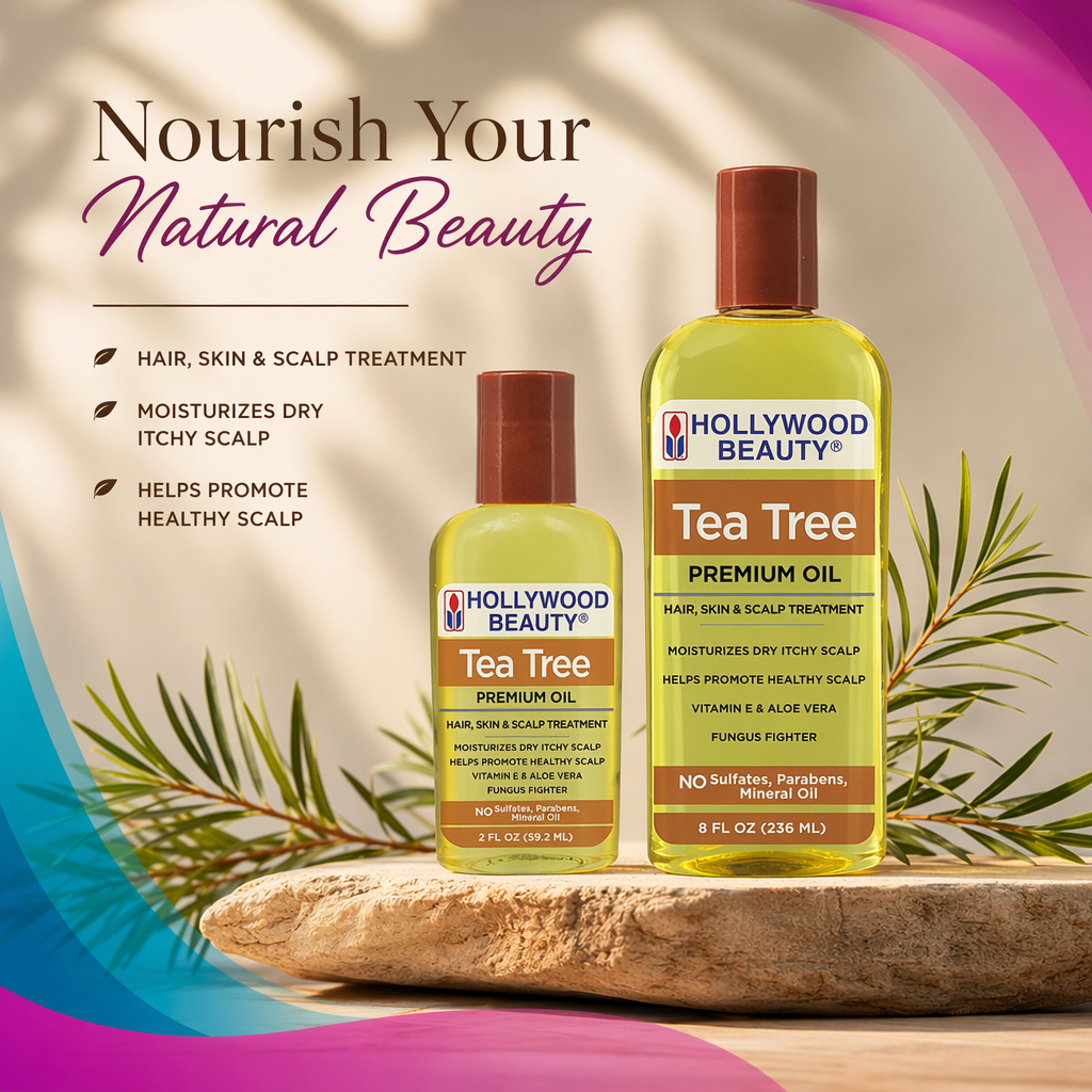 HOLLYWOOD BEAUTY Tea Tree Oil - benefit