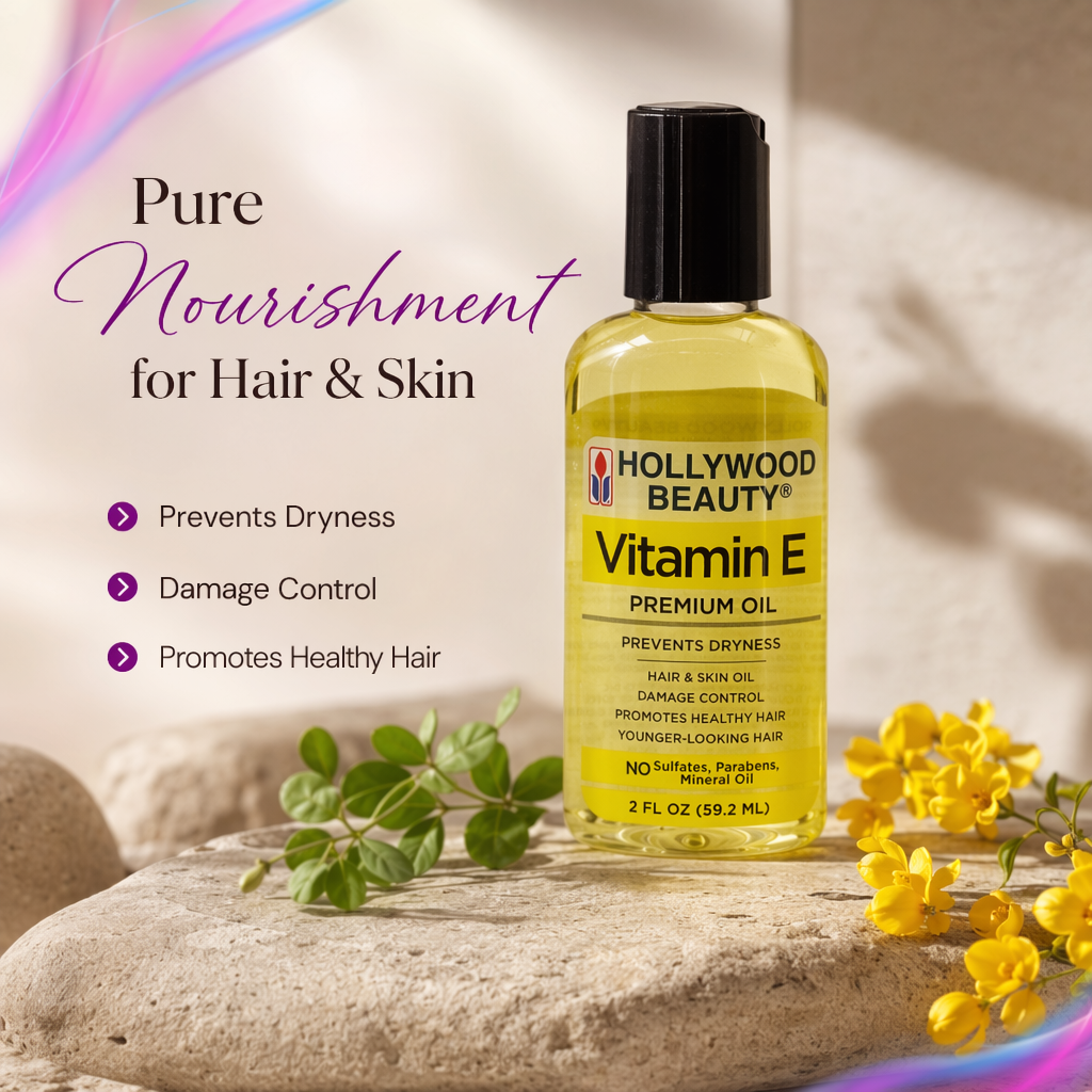 HOLLYWOOD BEAUTY Vitamin E Oil - benefit