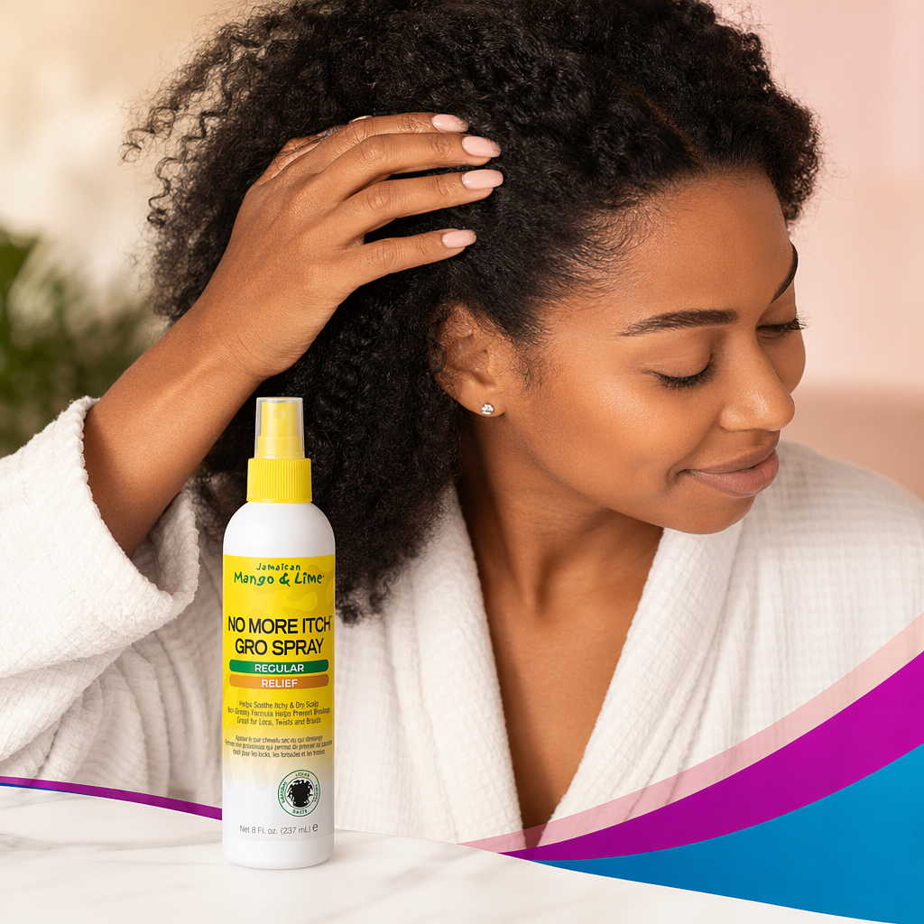 JAMAICAN MANGO & LIME No More Itch Gro Spray (8oz) - result