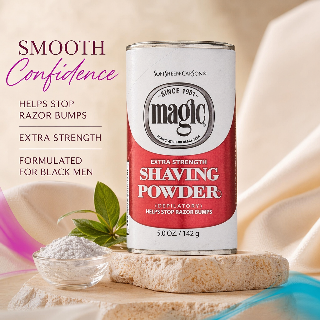 MAGIC Shaving Powder Extra Strength [Red] (5oz) - benefit
