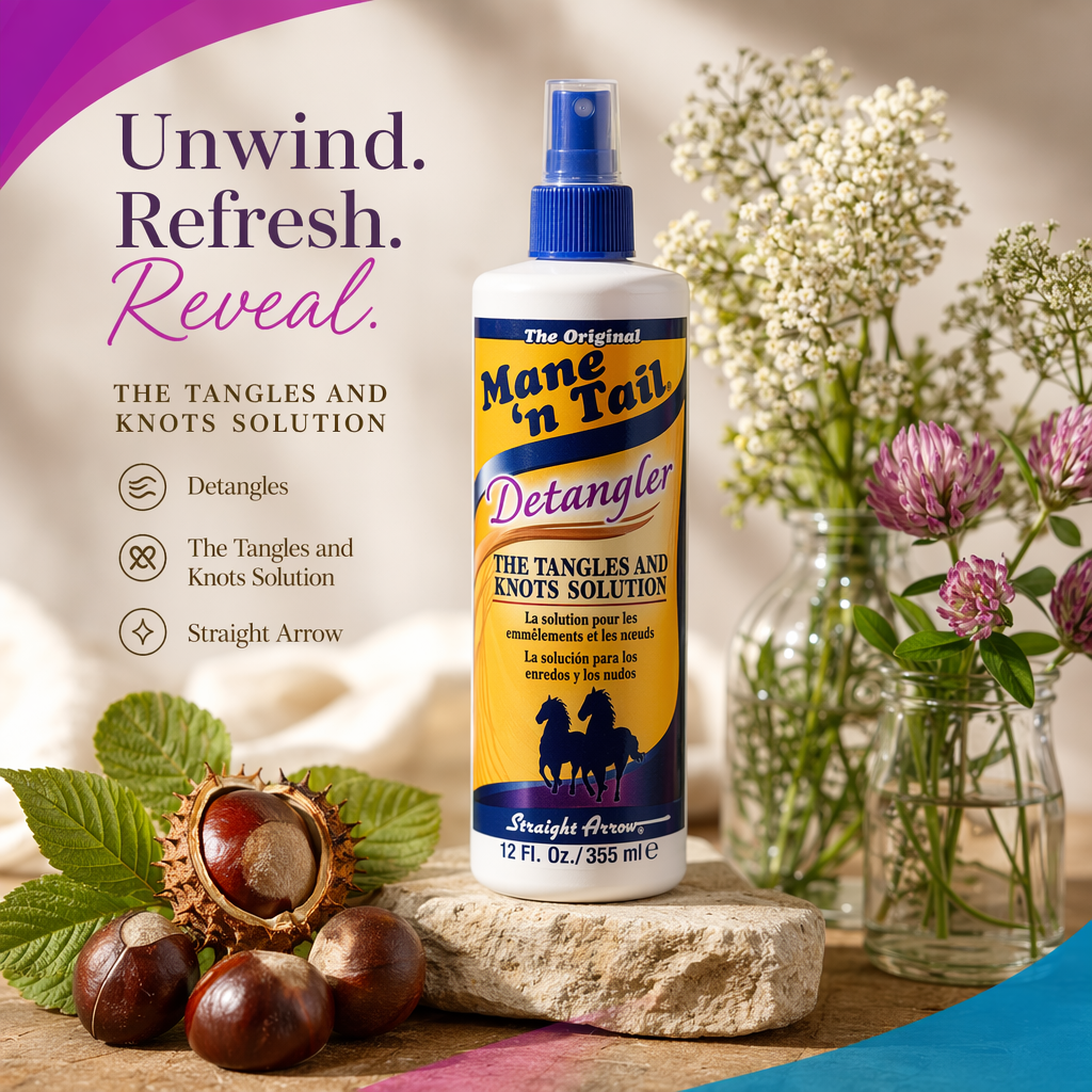 MANE 'N TAIL Detangler (12oz) - benefit