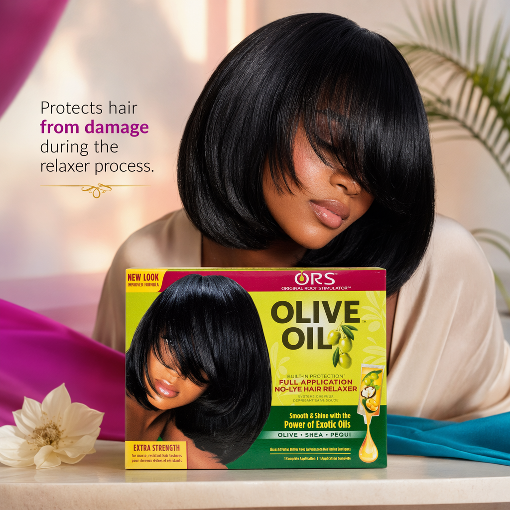 ORS Olive Oil Relaxer Kit [Extra Strength] - result