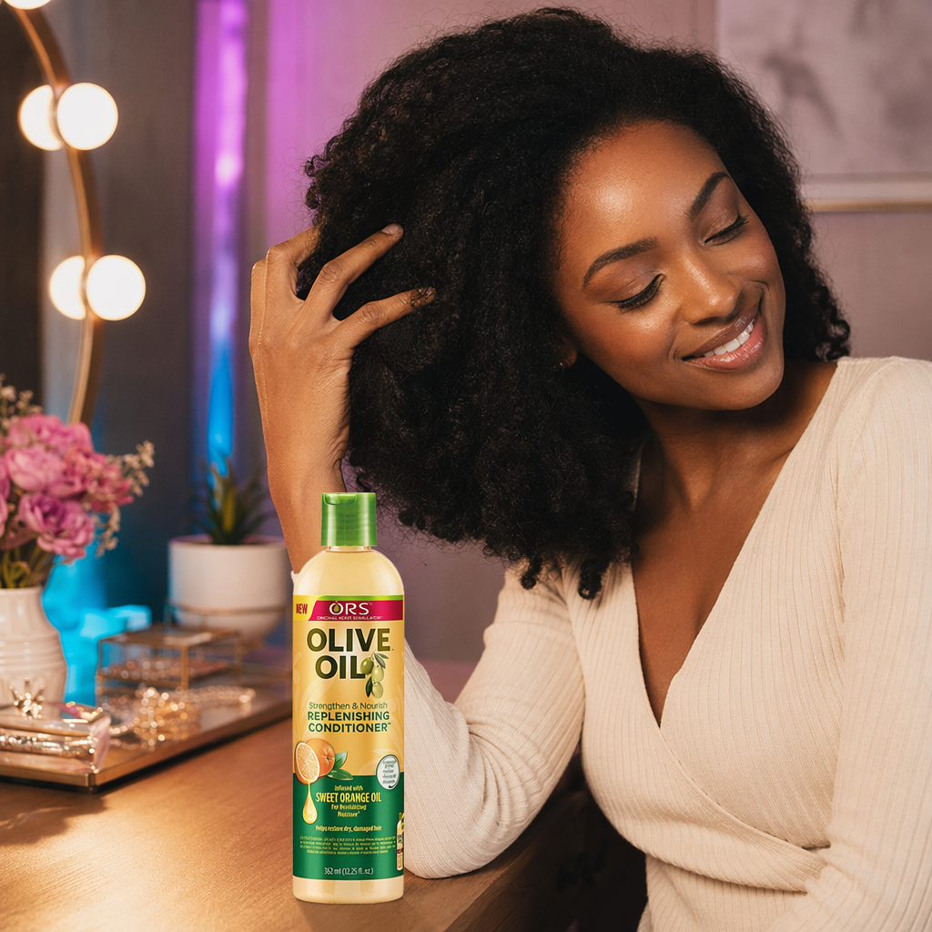 ORS Olive Oil Replenishing Conditioner (12.25oz) - usage