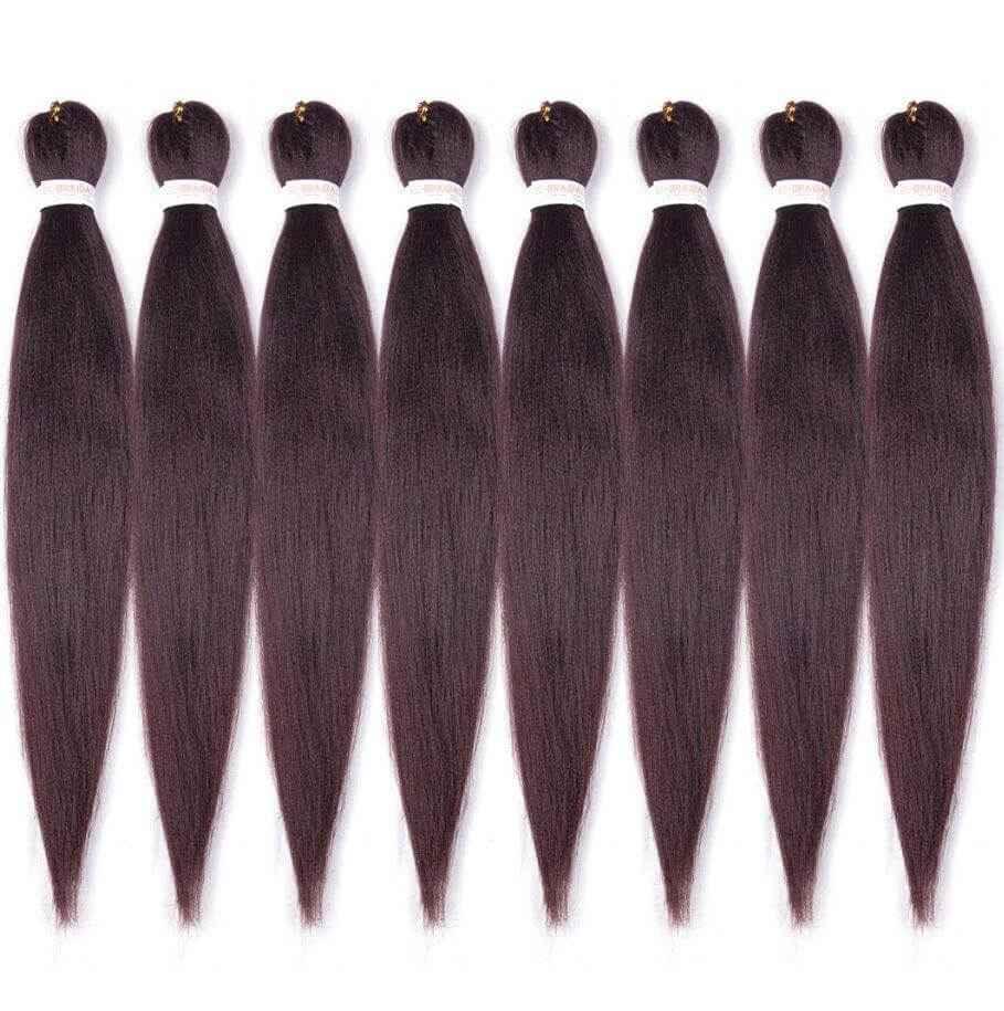 (5 Packs ) 26 Inches Long Easy Braid Synthetic Hair Extensions 3.2 oz (90g) - Celegant Beauty